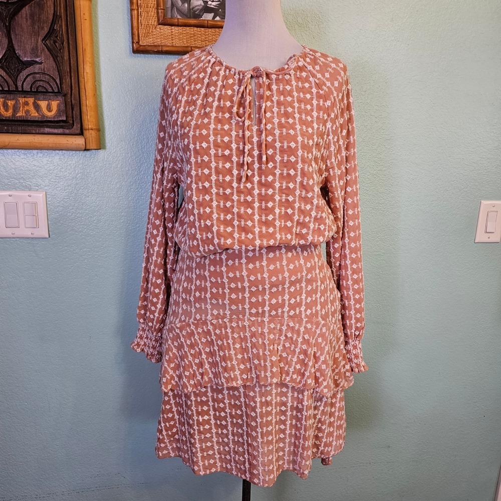 Walter Baker Blush Embroidered Blouse &‎ Skirt Set Boho Size M/L Coquette Fem